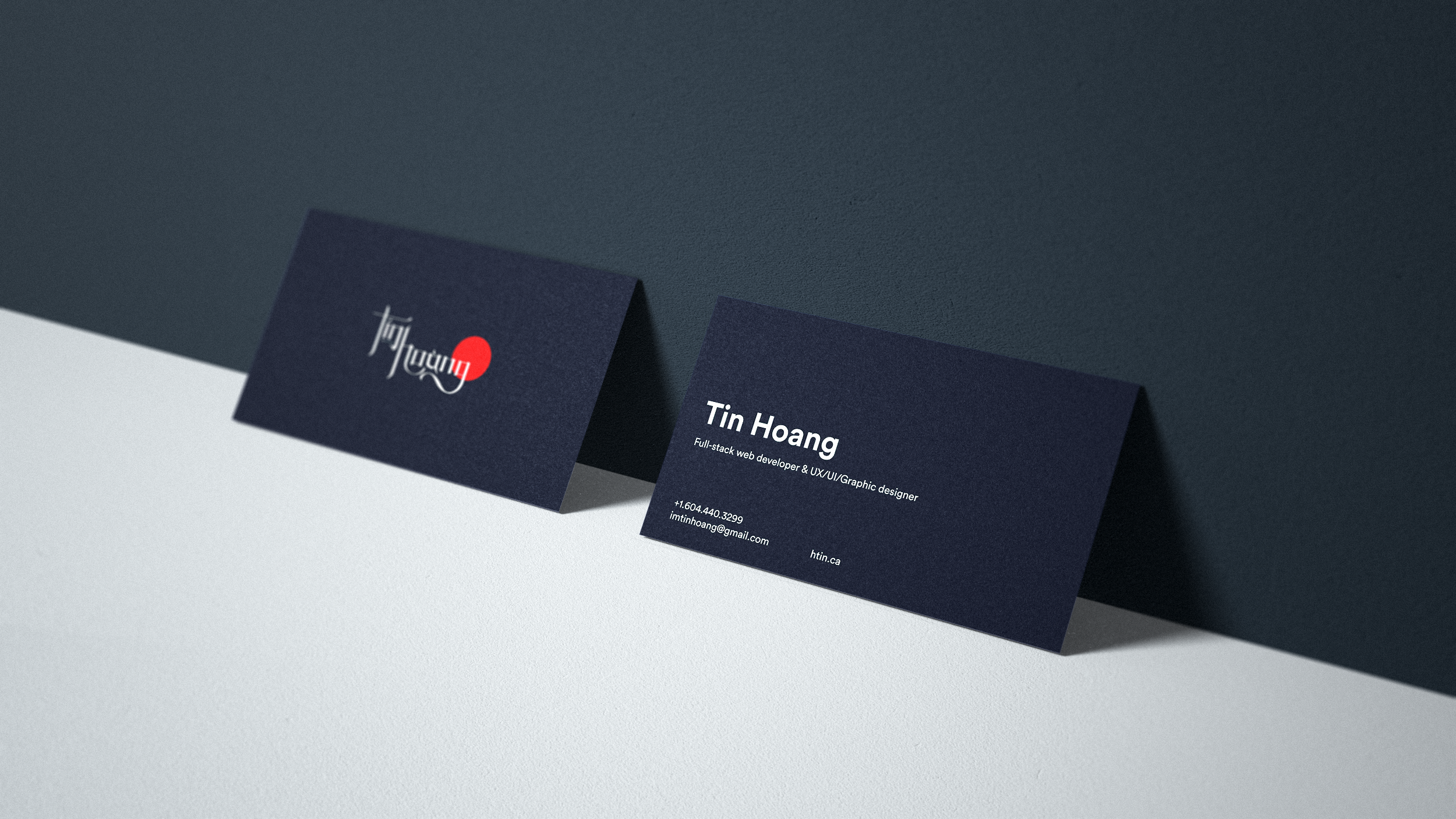 Business Card Dark